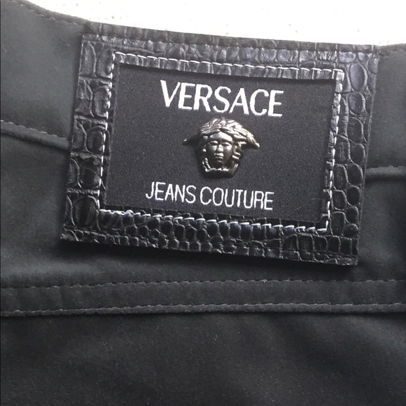 Versace Denim - Vintage Versace Velvet Jeans NWOT + Bag IT 30 Never Worn (Frame for Exposure)